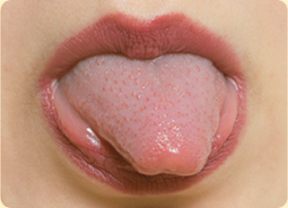 正常な舌の運動　イメージ